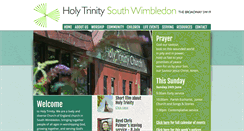 Desktop Screenshot of holytrinity-southwimbledon.org.uk